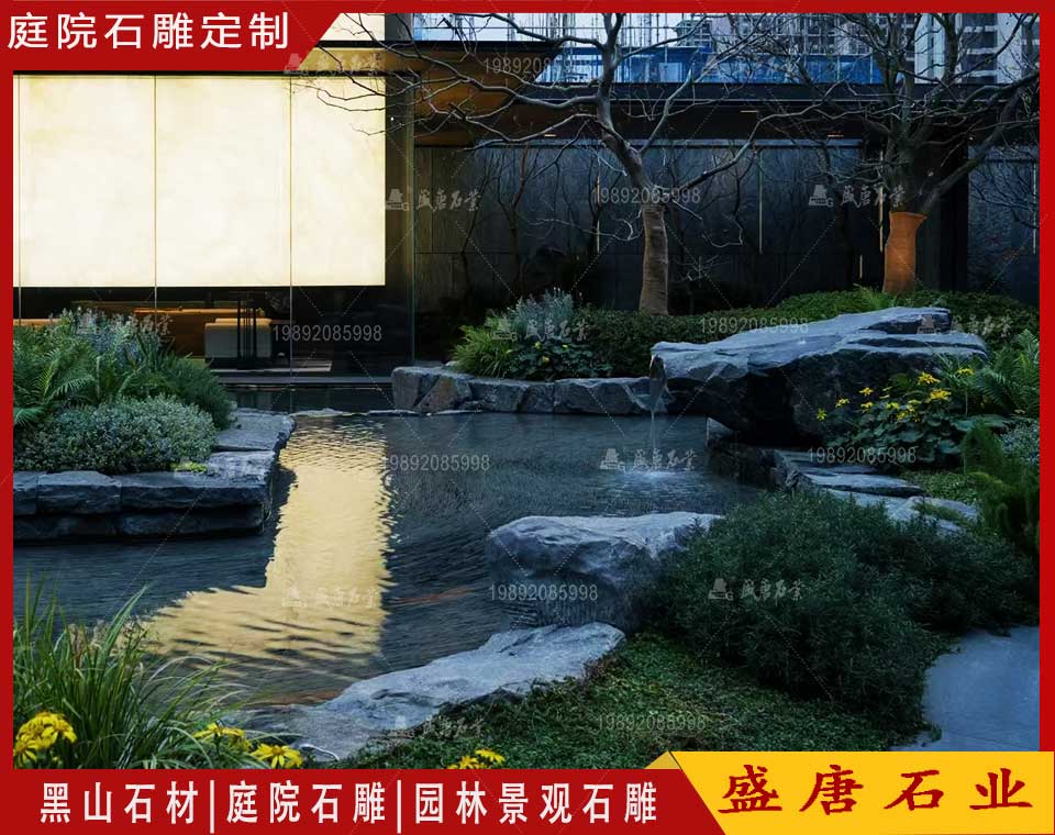 驳岸景观置石