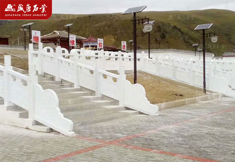 公园石栏杆