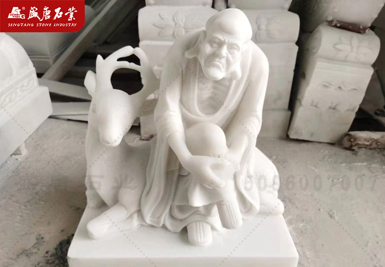 汉白玉十八罗汉雕像 汉白玉十八罗汉雕像