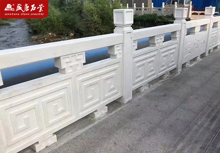 汉白玉河道石栏杆 汉白玉河道石栏杆